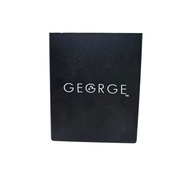 George Two-Tone Gold Silver Quartz Watch Rhinestone Accents Needs New Battery - Picture 3 of 7